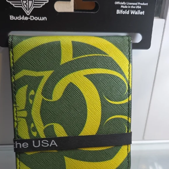 Marvel Loki Buckle-Down Bifold Wallet – Made in USA - Picture 4 of 5